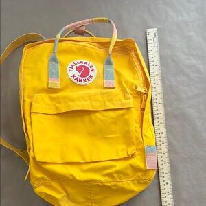 Fjällräven Kånken Yellow Backpack